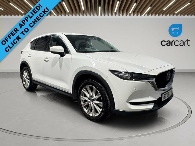 Mazda CX-5 Skyactiv-g Sport Nav Suv BX68LYK White