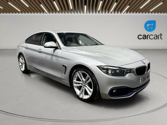 BMW 4 Series Gran Coupe 420I Sport Hatchback Silver