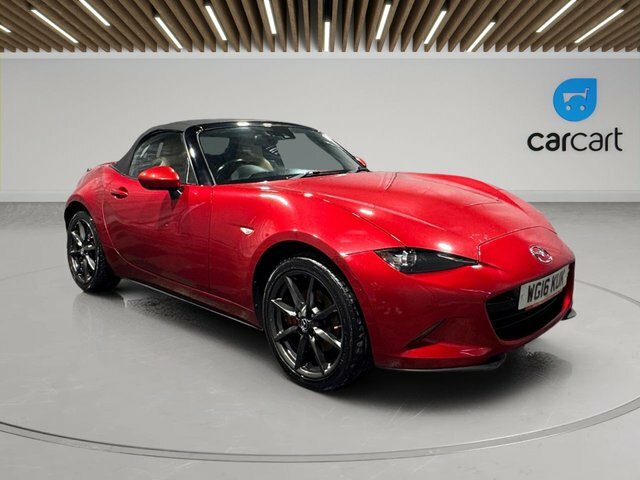 Mazda MX-5 Skyactiv-g Sport Nav Convertible WG16KUK Red