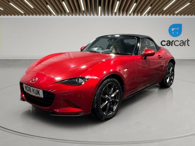 Mazda MX-5 Skyactiv-g Sport Nav Convertible WG16KUK Red #3