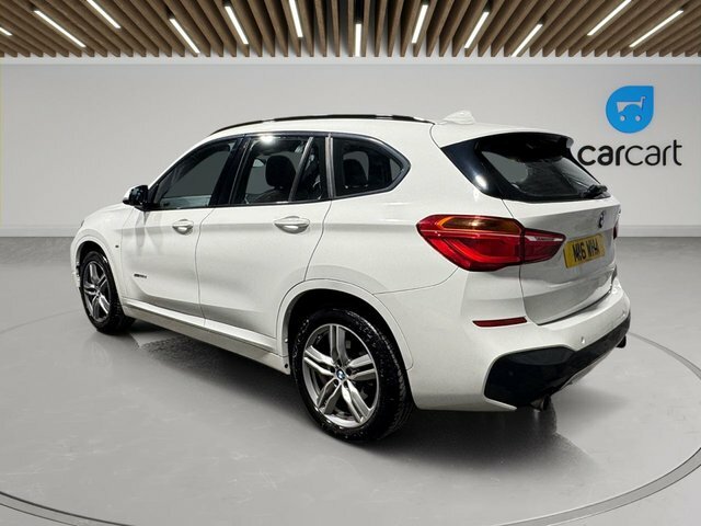 BMW X1 25D M Sport Suv M16WHA White #5