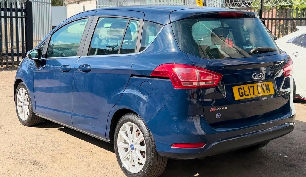 Ford B-Max 1.6 Titanium Powershift Euro 5 Blue #4