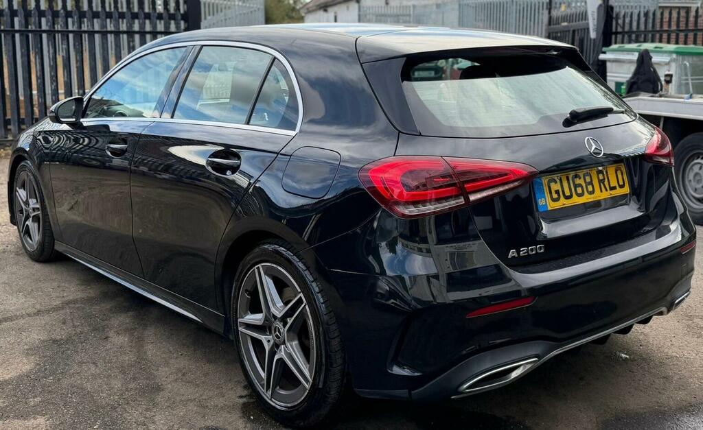 Mercedes-Benz A Class 1.3 A200 Amg Line 7G-dct Euro 6 Ss Black #5