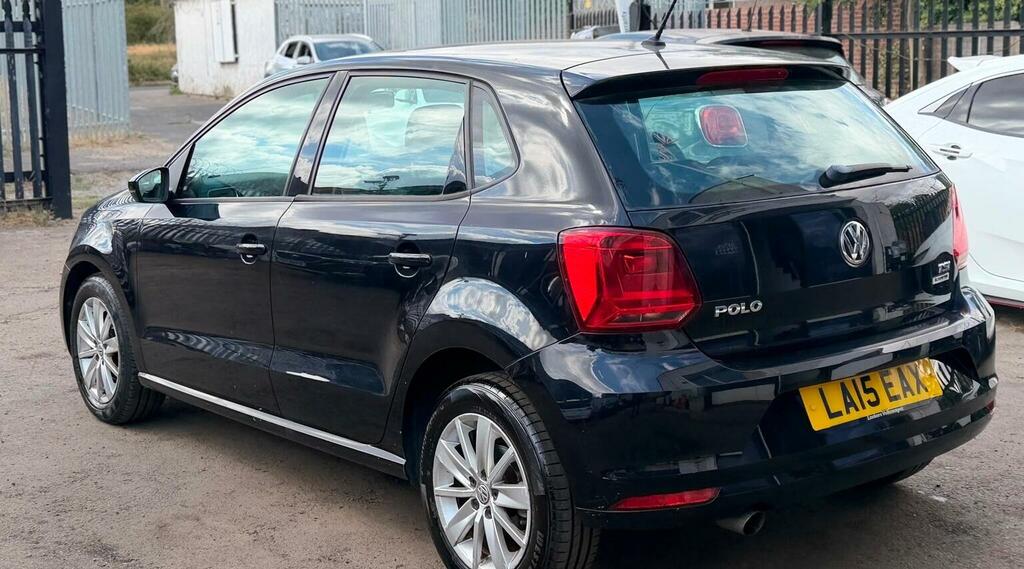 Volkswagen Polo 1.2 Tsi Bluemotion Tech Se Dsg Euro 6 Ss Black #3