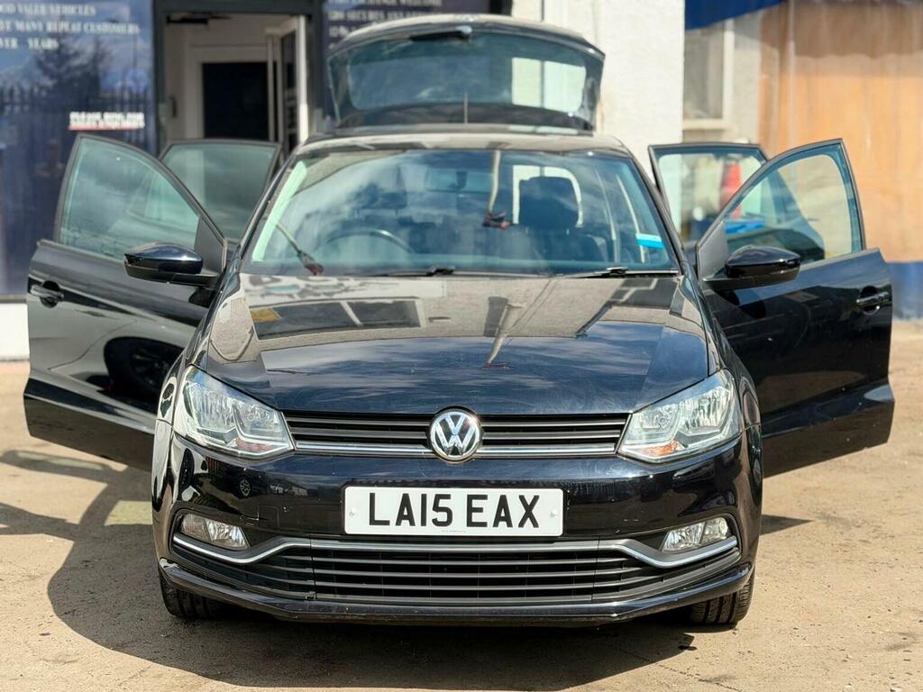 Volkswagen Polo 1.2 Tsi Bluemotion Tech Se Dsg Euro 6 Ss Black #6