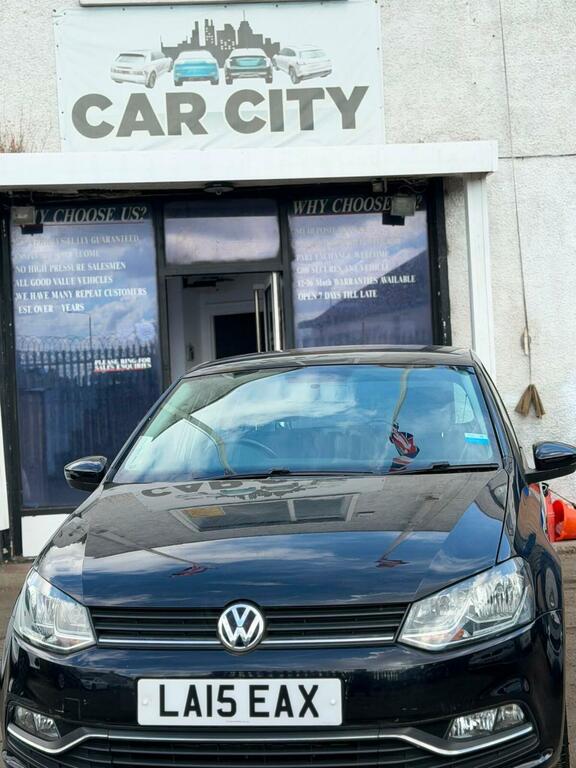 Volkswagen Polo 1.2 Tsi Bluemotion Tech Se Dsg Euro 6 Ss Black #2