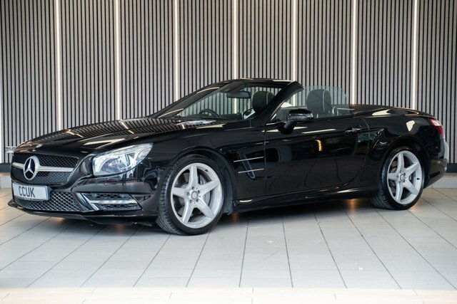 Mercedes-Benz SL Class 3.5 Sl350 V6 Blueefficiency Convertible Black #5
