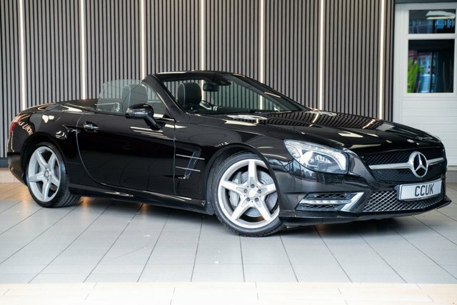 Mercedes-Benz SL Class 3.5 Sl350 V6 Blueefficiency Convertible Black