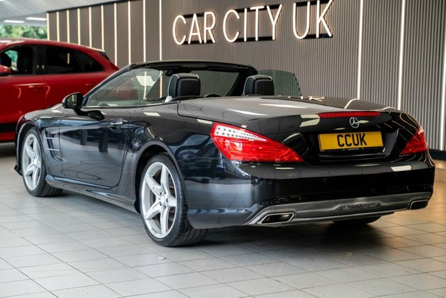 Mercedes-Benz SL Class 3.5 Sl350 V6 Blueefficiency Convertible Black #3