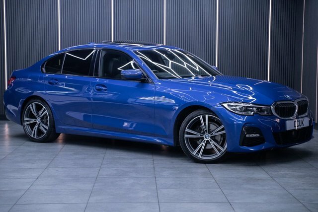 BMW 3 Series 2.0 320D M Sport Saloon Xdrive Eur Blue