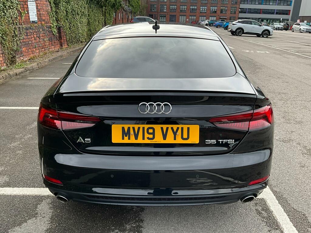 Audi A5 2.0 Tfsi 35 Black Edition Sportback S Tronic Euro Black #6