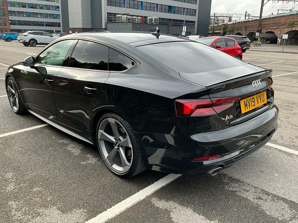 Audi A5 2.0 Tfsi 35 Black Edition Sportback S Tronic Euro Black #4