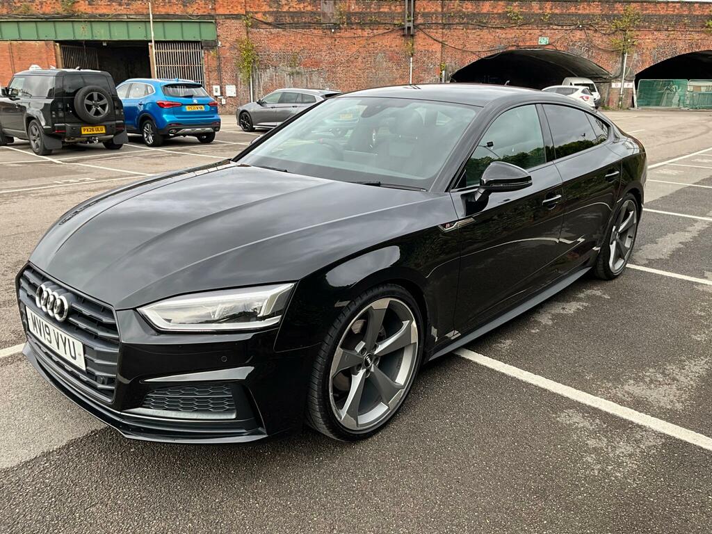 Audi A5 2.0 Tfsi 35 Black Edition Sportback S Tronic Euro Black #3