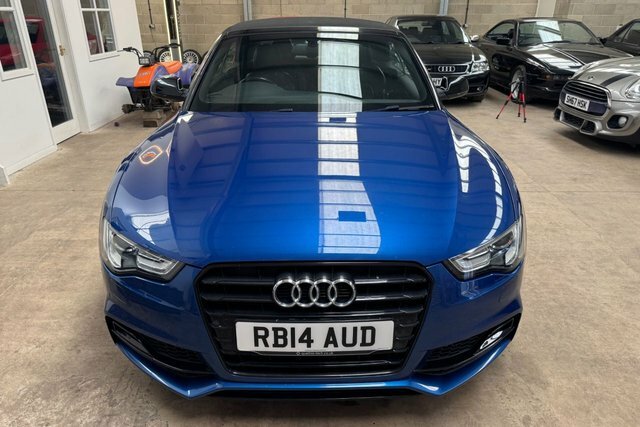 Audi A5 2.0 Tdi S Line Special Edition Plus Convertible RB14AUD Blue #4