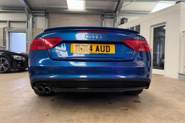 Audi A5 2.0 Tdi S Line Special Edition Plus Convertible RB14AUD Blue #6
