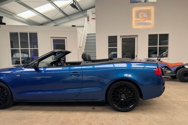 Audi A5 2.0 Tdi S Line Special Edition Plus Convertible RB14AUD Blue #3
