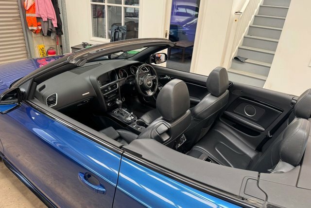 Audi A5 2.0 Tdi S Line Special Edition Plus Convertible RB14AUD Blue #2