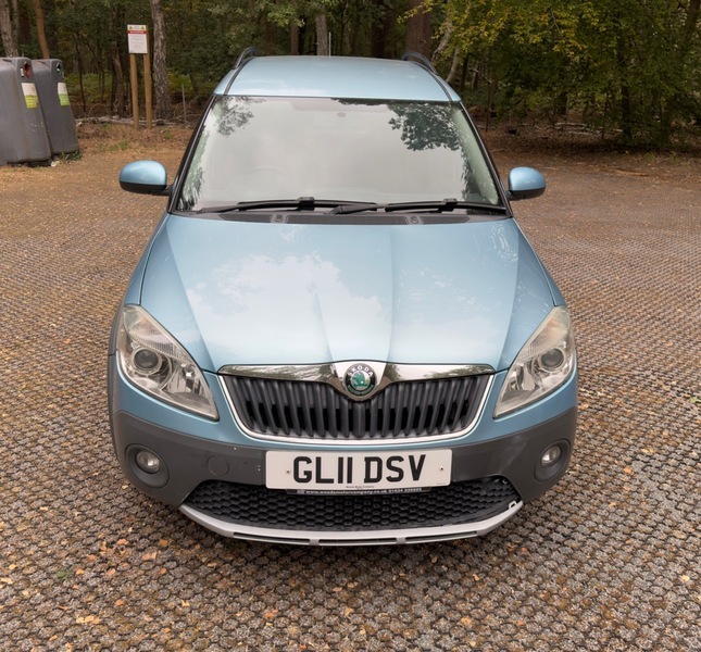Skoda Roomster Scout Tdi Cr Blue #6
