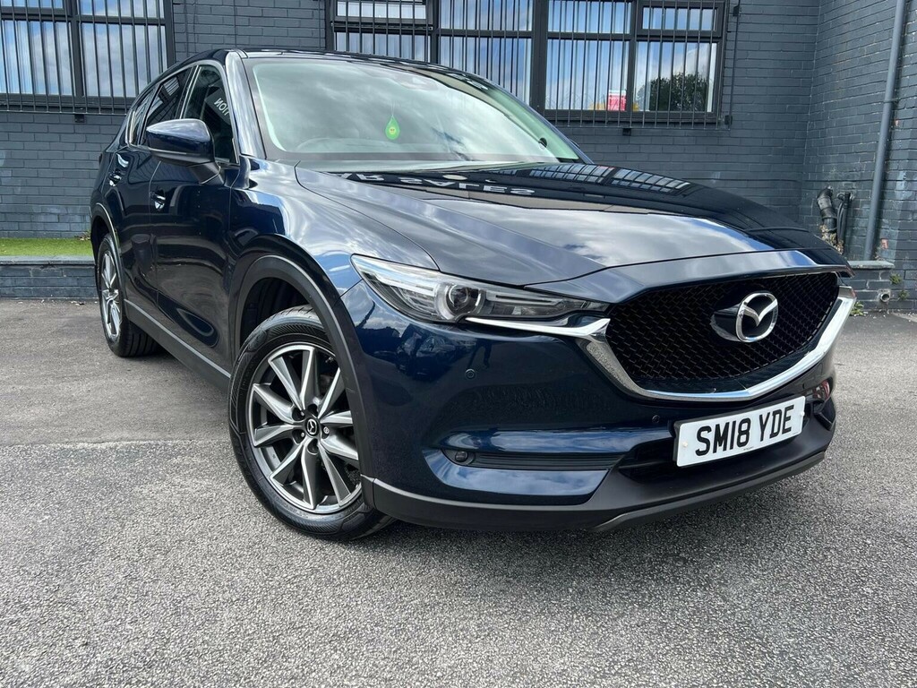Mazda CX-5 Suv 2.2 Skyactiv-d Sport Nav Euro 6 Ss 201 Blue