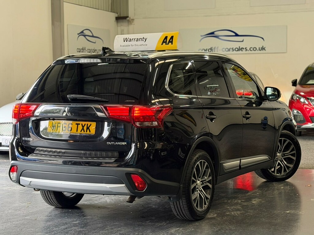 Mitsubishi Outlander Suv 2.2 Di-d 4 201666 WP66TXK Black #5