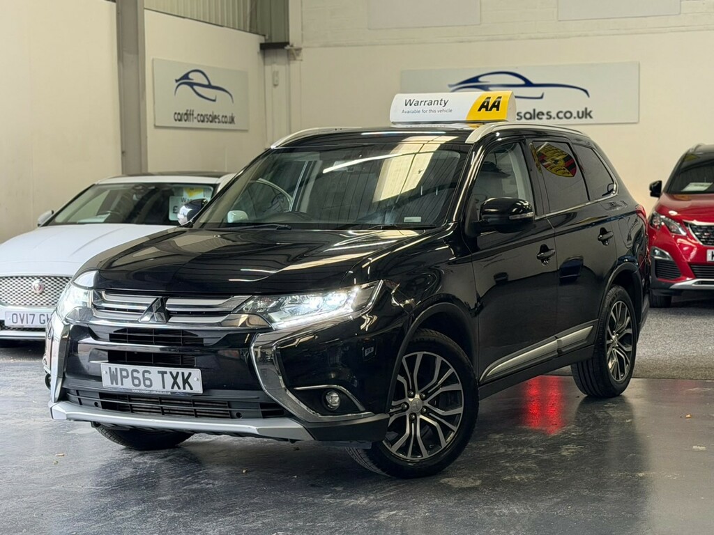 Mitsubishi Outlander Suv 2.2 Di-d 4 201666 WP66TXK Black #4