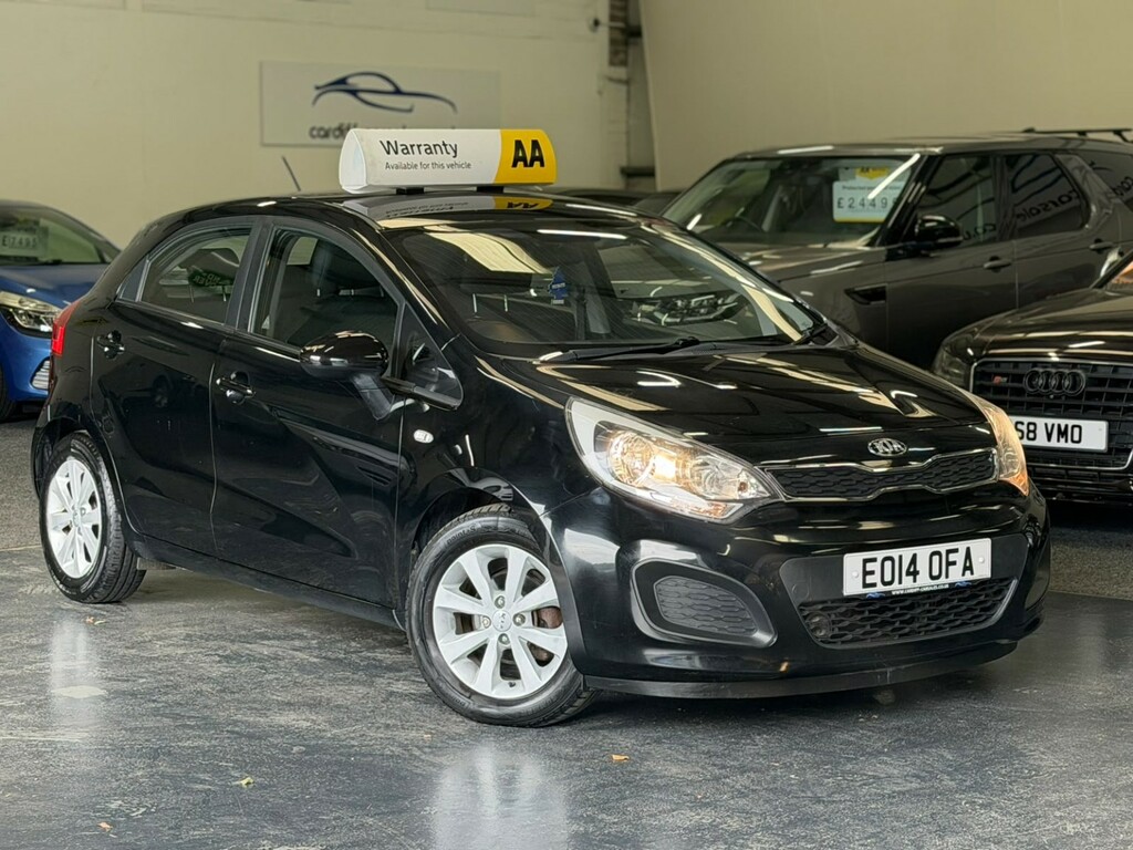 Kia RIO Hatchback 1.1 Crdi Ecodynamics Vr7 201414 Black