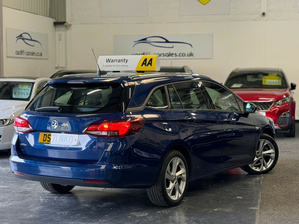 Vauxhall Astra 1.5 Turbo D Sri Nav DS71NKO Blue #5