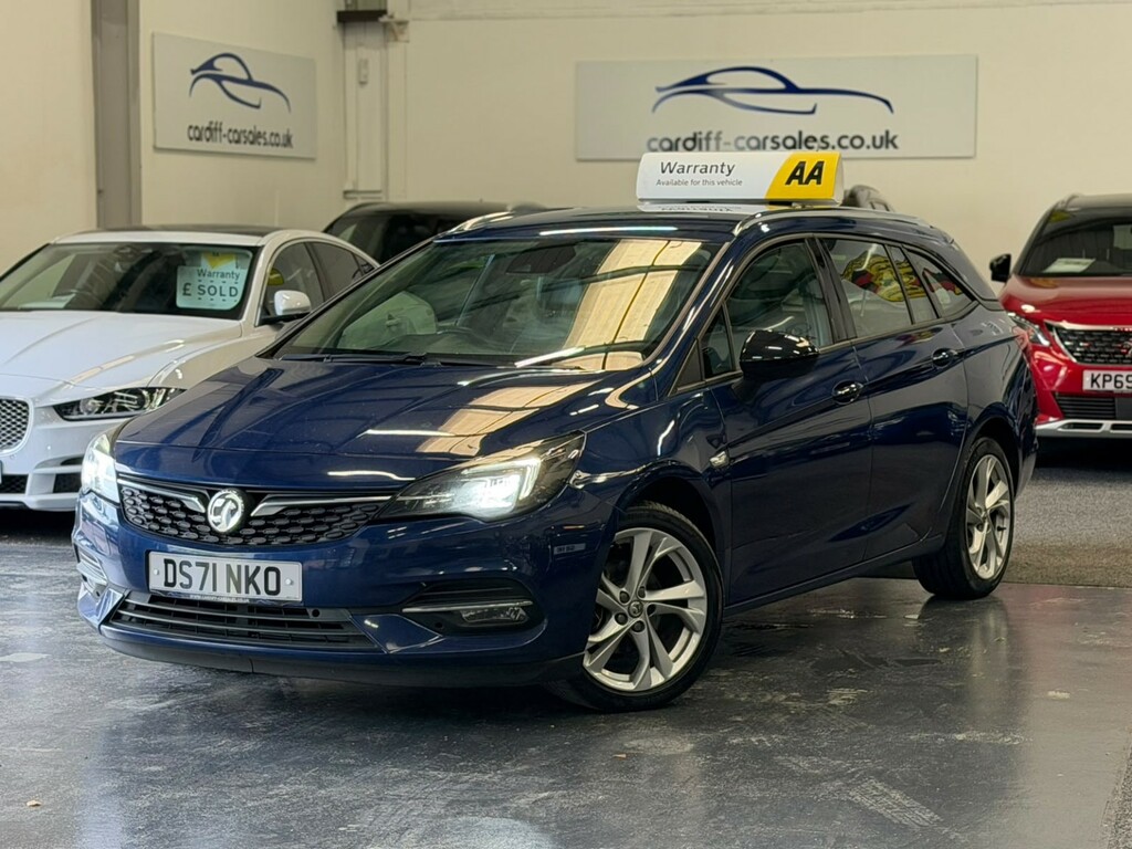 Vauxhall Astra 1.5 Turbo D Sri Nav DS71NKO Blue #4