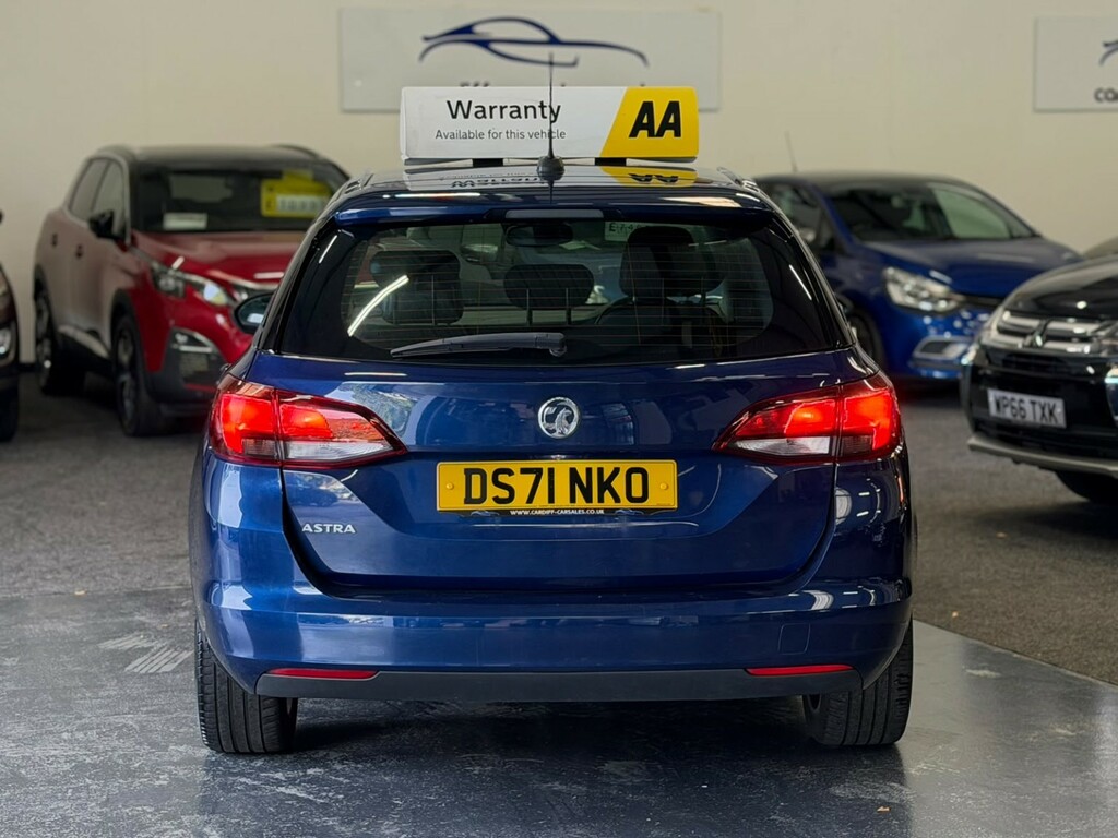 Vauxhall Astra 1.5 Turbo D Sri Nav DS71NKO Blue #6