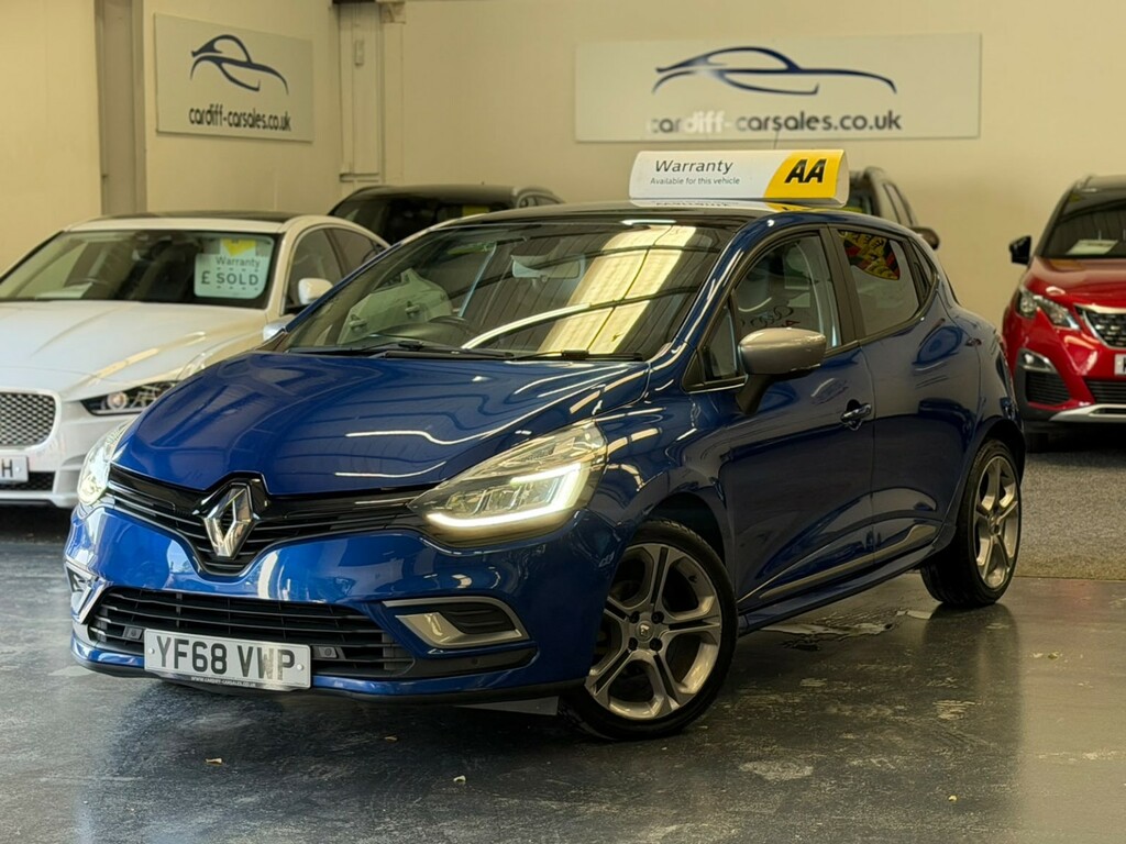 Renault Clio Hatchback 1.5 Gt Line Dci 90 Edc My18 20186 YF68VWP Blue #4