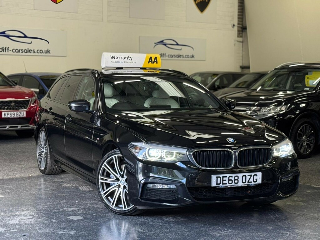 BMW 5 Series 3.0 530D Xdrive M Sport Touring Black #5