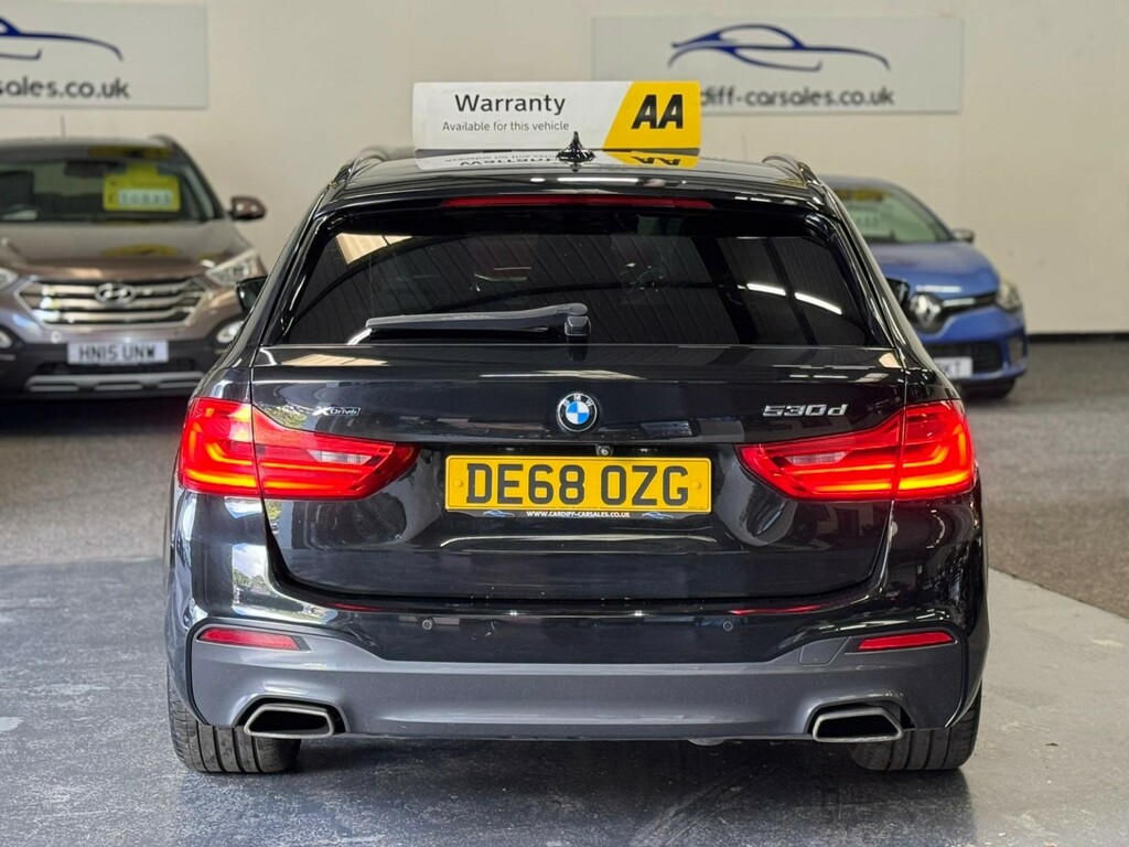 BMW 5 Series 3.0 530D Xdrive M Sport Touring Black #3