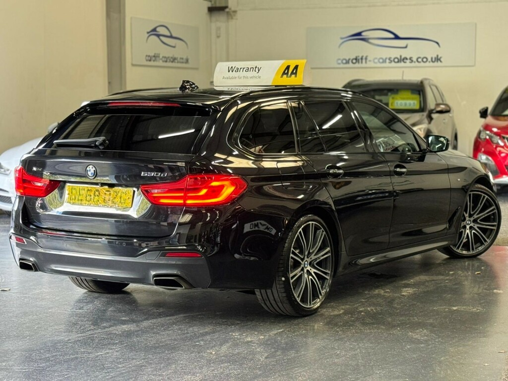 BMW 5 Series 3.0 530D Xdrive M Sport Touring Black #4
