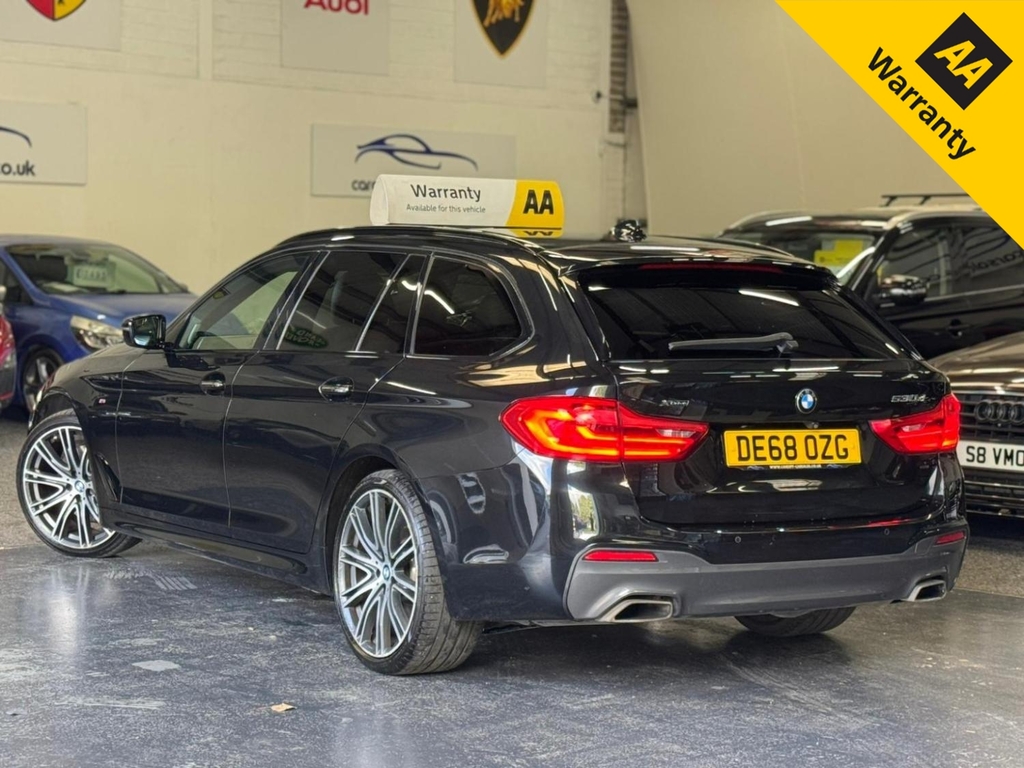 BMW 5 Series 3.0 530D Xdrive M Sport Touring Black