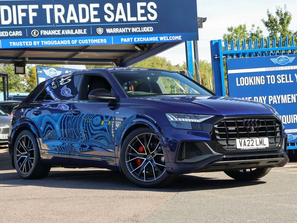Audi Q8 3.0 Tfsi V6 55 Black Edition Tiptronic Quattro Eur Blue