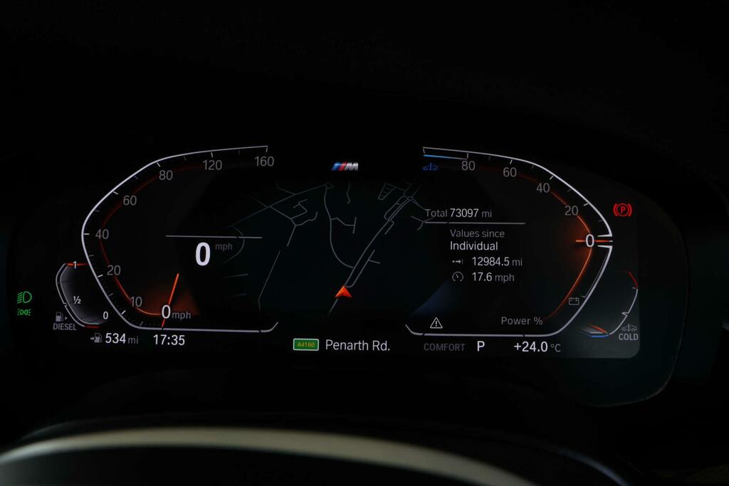 BMW 5 Series M Sport White #6