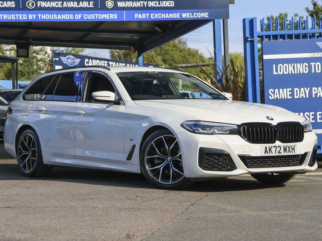 BMW 5 Series M Sport White