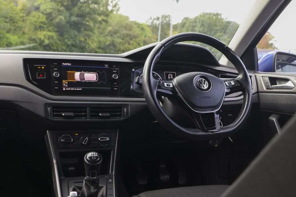 Volkswagen Polo Se Blue #3
