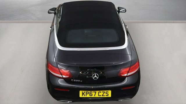 Mercedes-Benz C Class C220d Amg Line Cabriolet Black #4