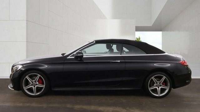Mercedes-Benz C Class C220d Amg Line Cabriolet Black #6