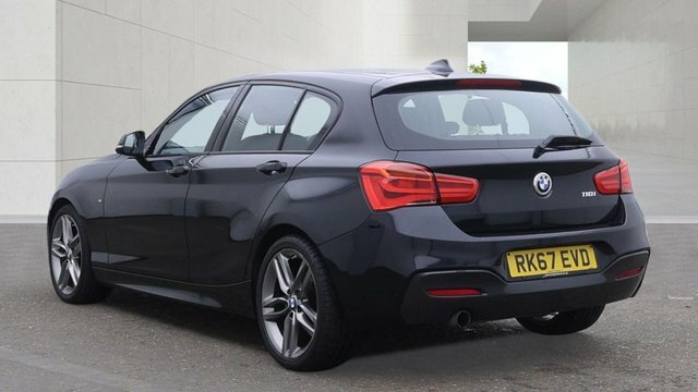 BMW 1 Series 118I M Sport Hatchback Black #5