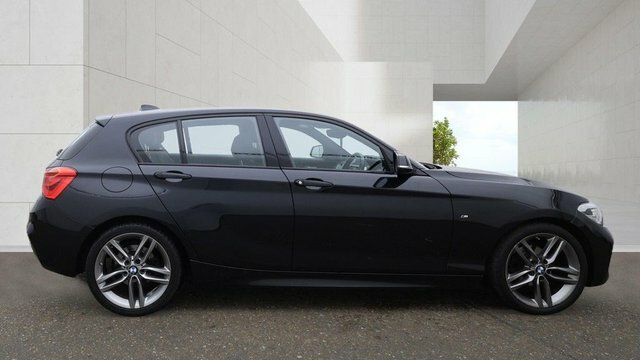 BMW 1 Series 118I M Sport Hatchback Black #2