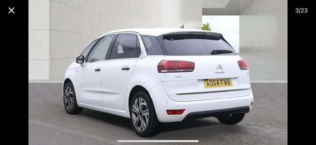 Citroen C4 Picasso Mpv White #2