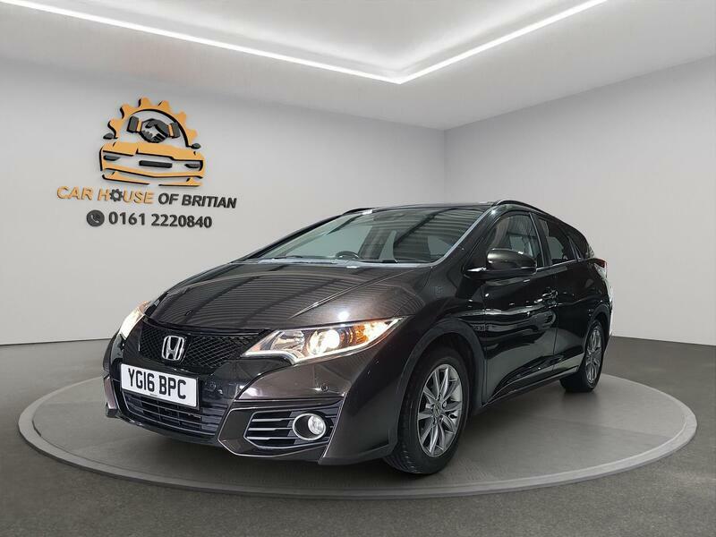 Honda Civic 1.6 I-dtec Se Plus Tourer Euro 5 S S Navi Brown