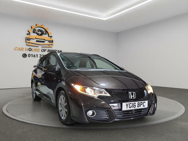 Honda Civic 1.6 I-dtec Se Plus Tourer Euro 5 S S Navi Brown #4