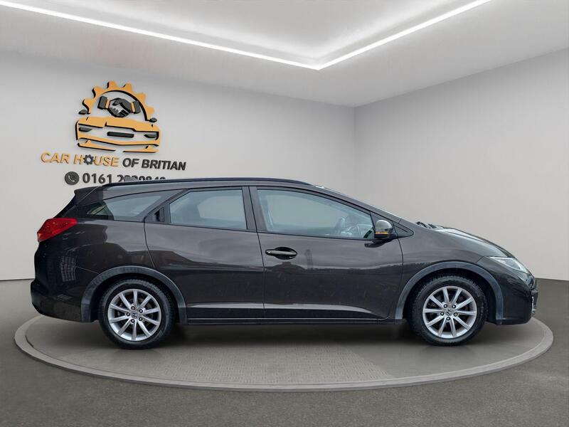 Honda Civic 1.6 I-dtec Se Plus Tourer Euro 5 S S Navi Brown #6