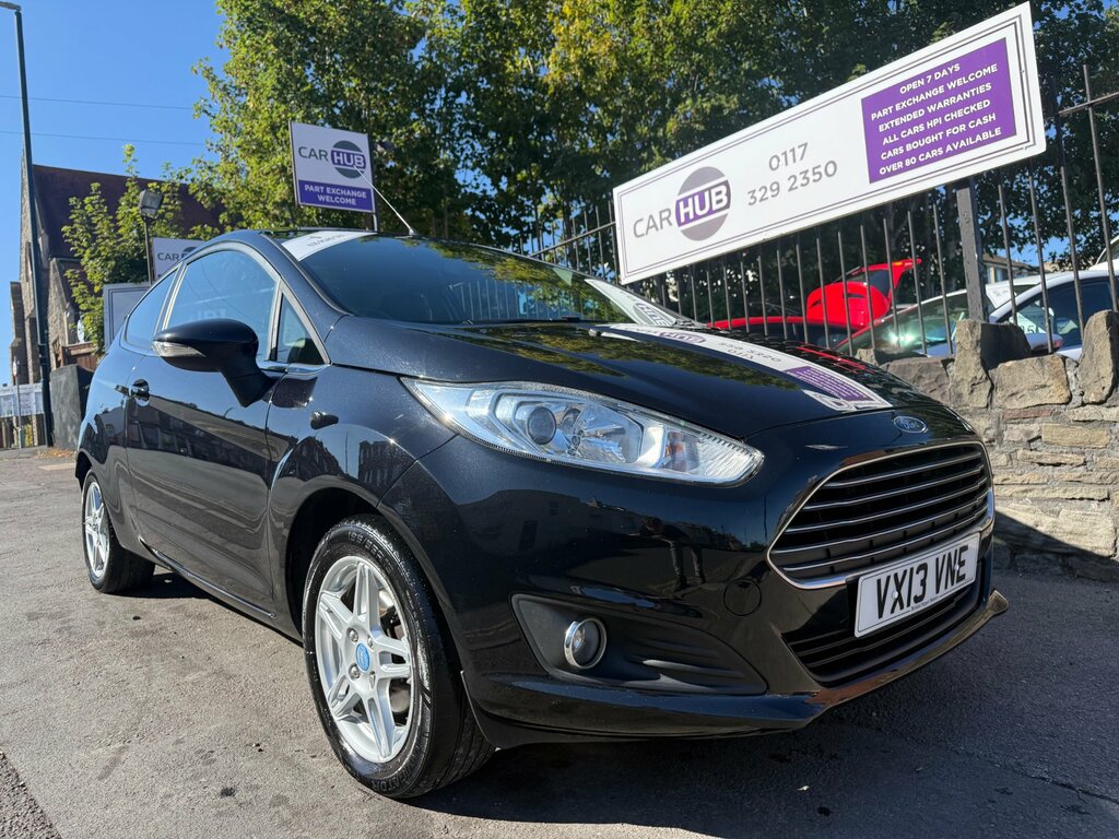 Ford Fiesta 1.25 Zetec Hatchback Euro 5 82 Black