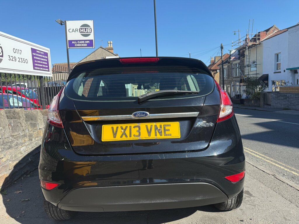 Ford Fiesta 1.25 Zetec Hatchback Euro 5 82 VX13VNE Black #3