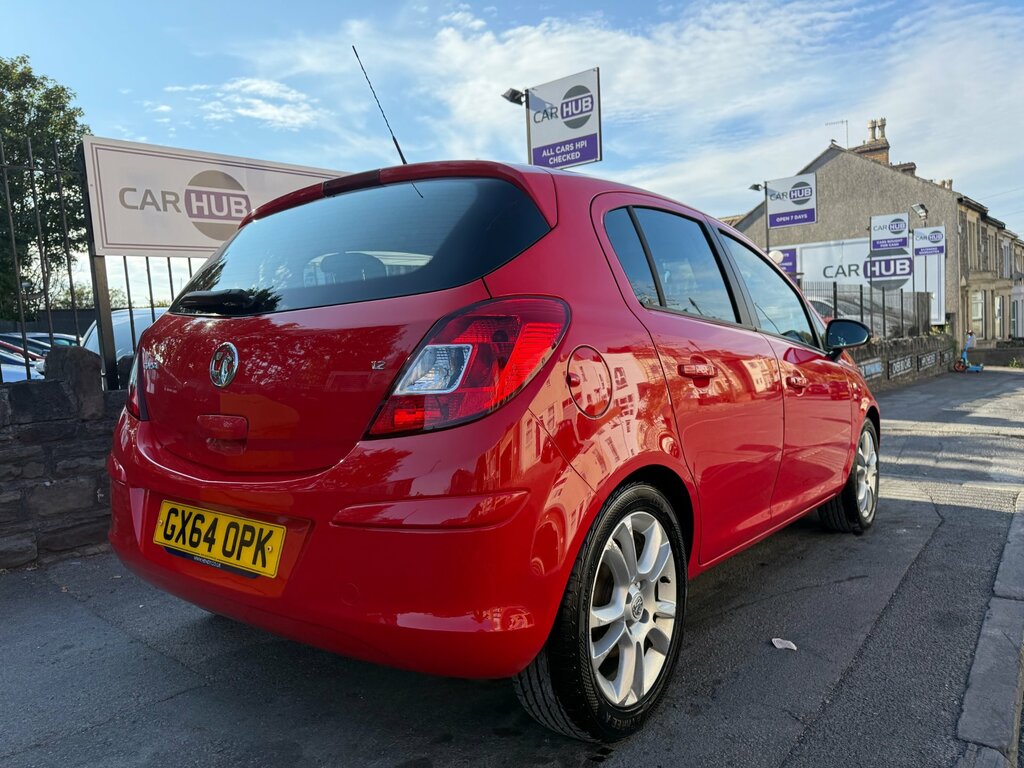 Vauxhall Corsa 1.2 16V Excite Hatchback Euro 5 GX64OPK Red #2