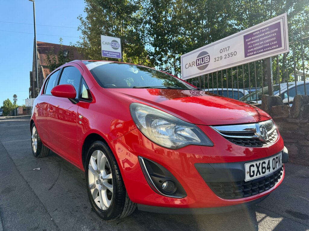 Vauxhall Corsa 1.2 16V Excite Hatchback Euro 5 Red